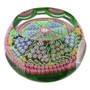 Farfalla Paperweight Perthshire Patterned Millefiori Triangel PP 197A 98