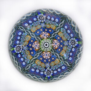 Farfalla Paperweight Perthshire Patterned Millefiori PP 78