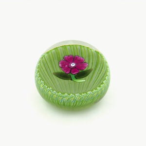 Farfalla Paperweight Perthshire Rote Pelargonie Miniatur PP 1972C