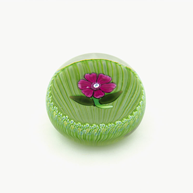 Farfalla Paperweight Perthshire Rote Pelargonie Miniatur PP 1972C