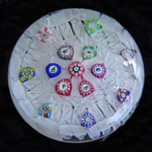 Farfalla Paperweight Perthshire Spaced Millefiori PP 11 92