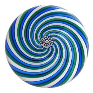 Farfalla Paperweight Perthshire Swirl PP 1980D