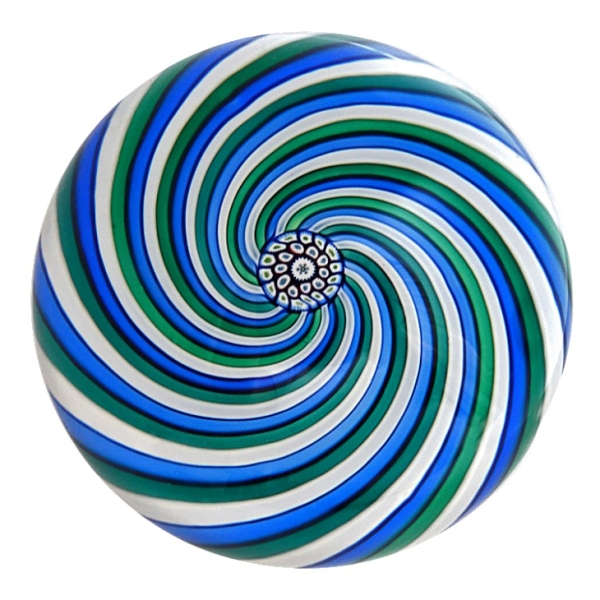 Farfalla Paperweight Perthshire Swirl PP 1980D