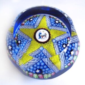 Farfalla Paperweight Perthshire Weihnachten 1993 Krippe PP 1993