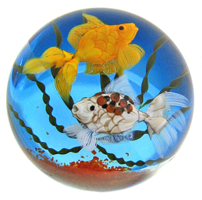 Farfalla Paperweight Rosenfeld Ken Aquarium KR 211 3