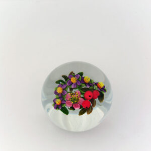 Farfalla Paperweight Rosenfeld Ken Blumenarrangement KR 177