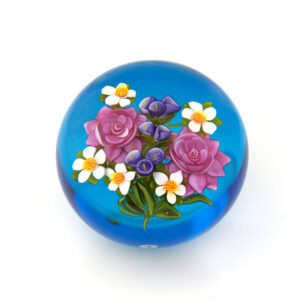 Farfalla Paperweight Rosenfeld Ken Bukett Carol KR 195