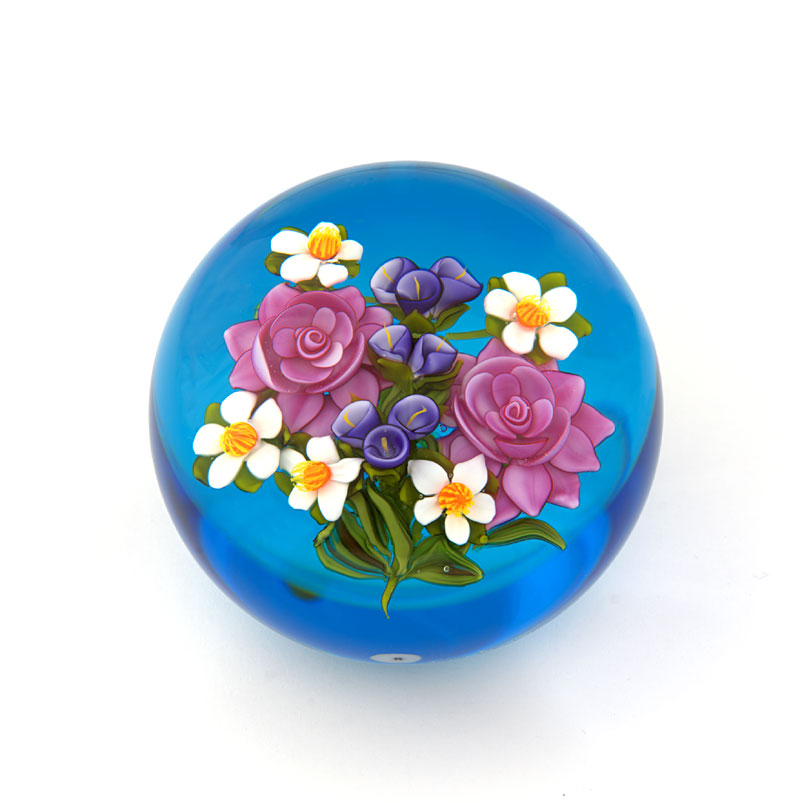 Farfalla Paperweight Rosenfeld Ken Bukett Carol KR 195