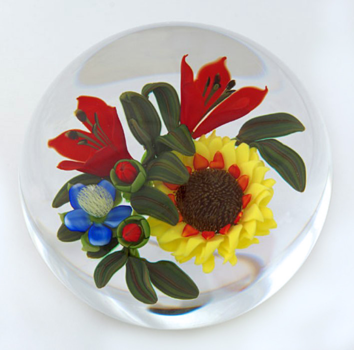 Farfalla Paperweight Rosenfeld Ken Bukett Diabolo KR 190
