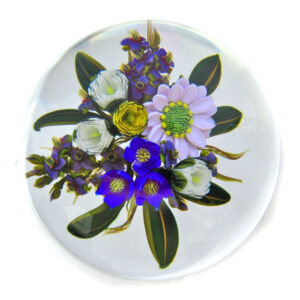 Farfalla Paperweight Rosenfeld Ken Bukett Faith KR 212