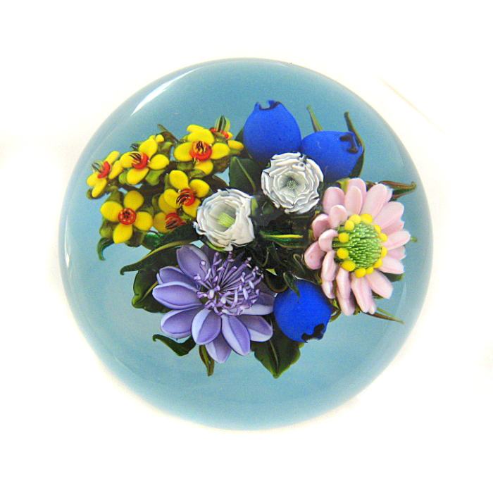 Farfalla Paperweight Rosenfeld Ken Bukett Morgan KR 213