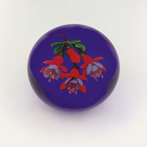 Farfalla Paperweight Rosenfeld Ken Fuchsien KR 188