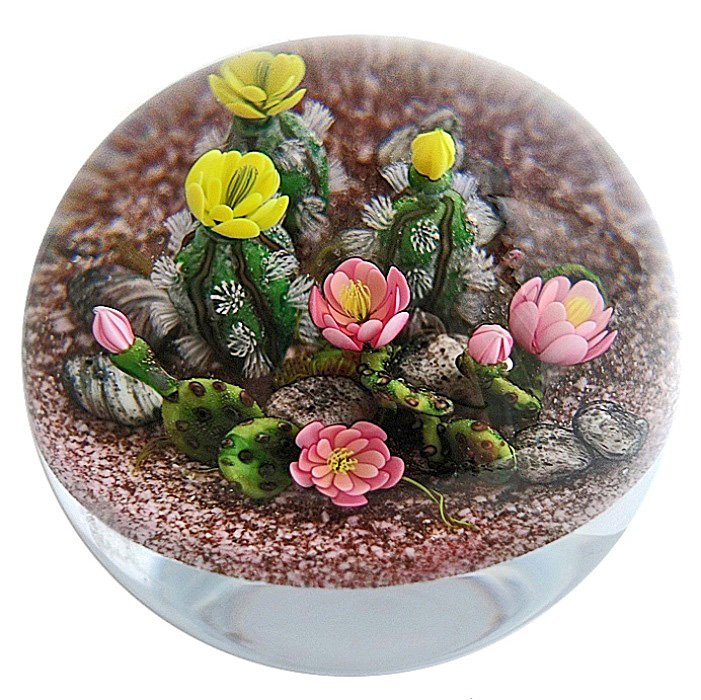 Farfalla Paperweight Rosenfeld Ken Kens Kakteengarten KR 225