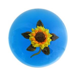 Farfalla Paperweight Rosenfeld Ken Sonnenblume Miniatur KR 2396M