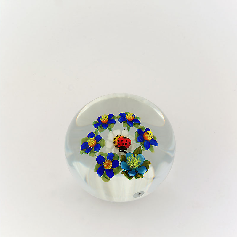 Farfalla Paperweight Rosenfeld Ken Vergissmeinnicht KR 174