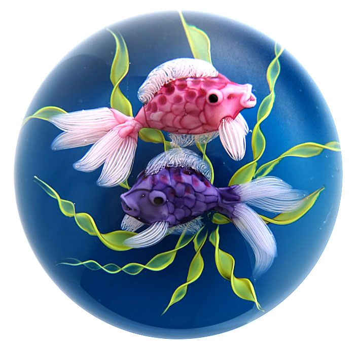 Farfalla Paperweight Rosenfeld Ken Zierfische KR 224