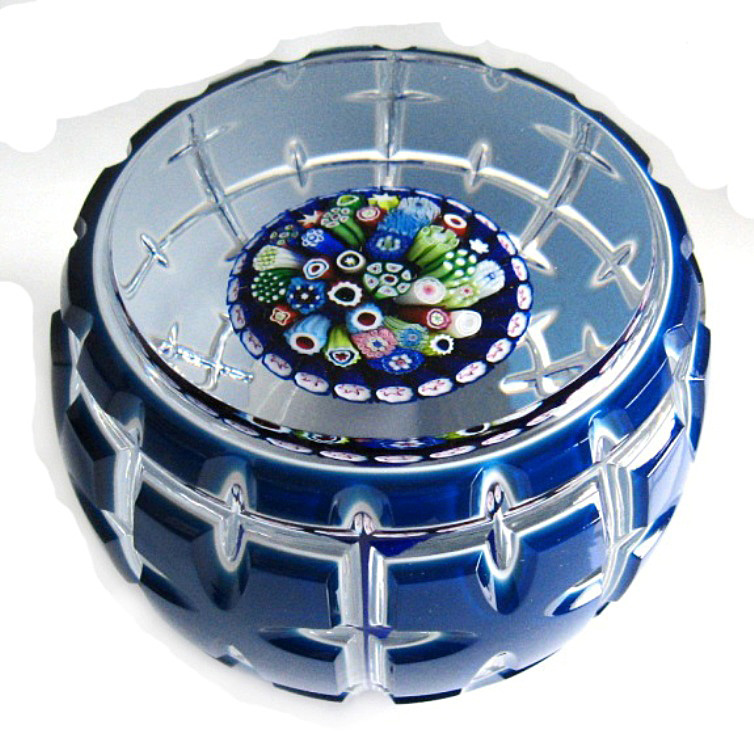 Farfalla Paperweight Saint Louis Bouquet d Etoiles SL 90100
