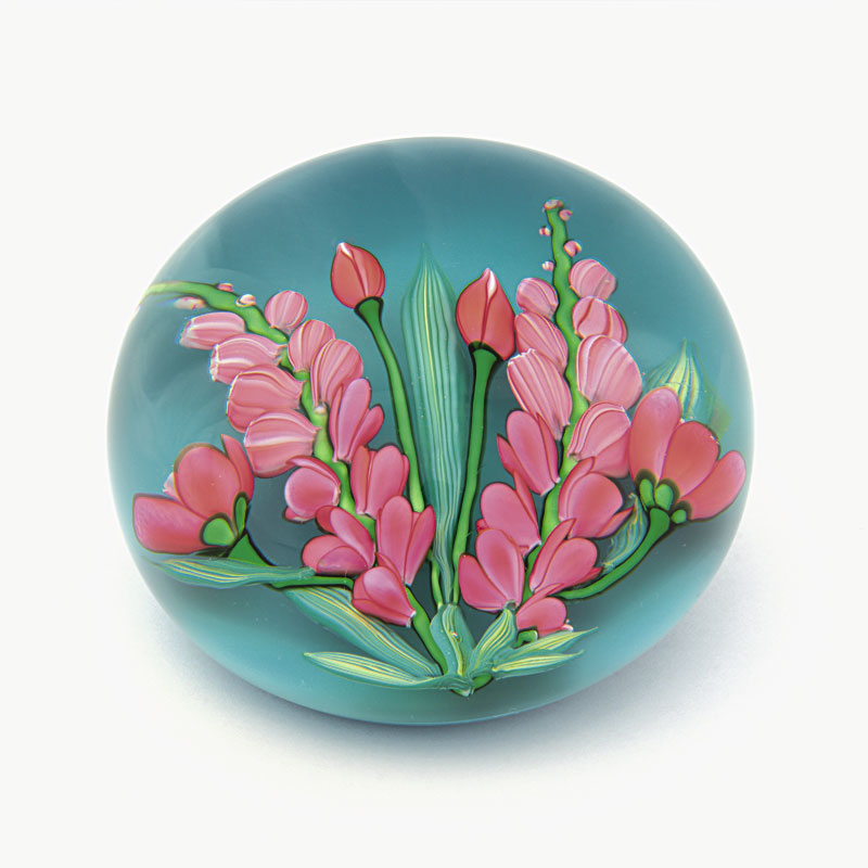 Farfalla Paperweight Saint Louis Bukett Romantik SL 203