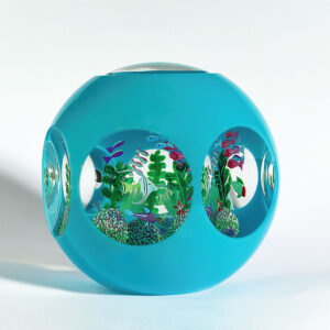 Farfalla Paperweight Saint Louis Caraibes SL 20100