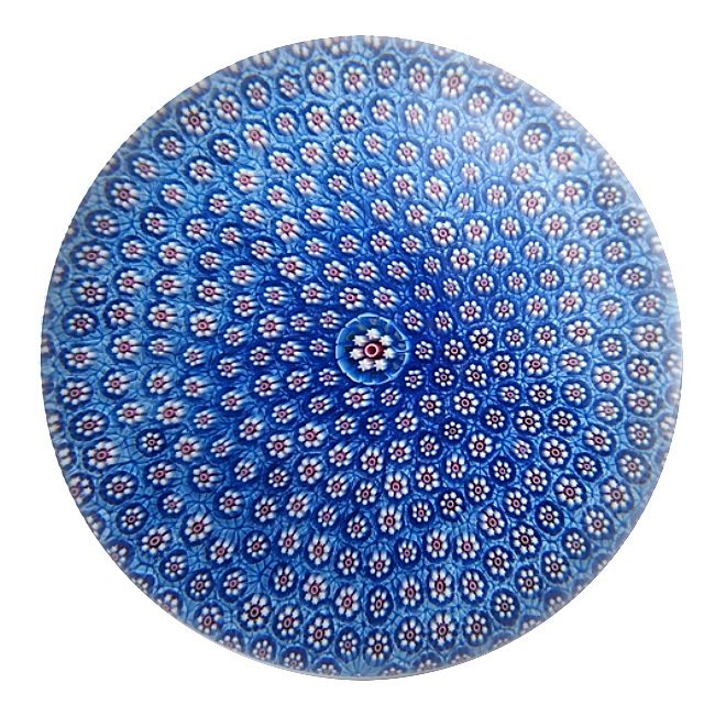 Farfalla Paperweight Saint Louis Carpet Ground SL 082 2