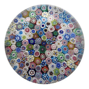Farfalla Paperweight Saint Louis Close Millefiori SL 117