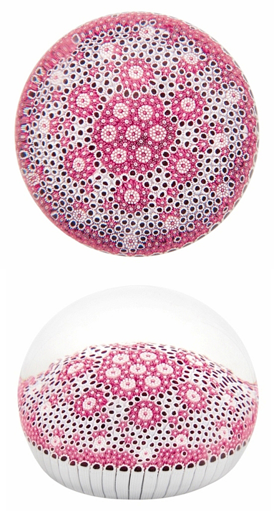 Farfalla Paperweight Saint Louis Daisy SL 150200
