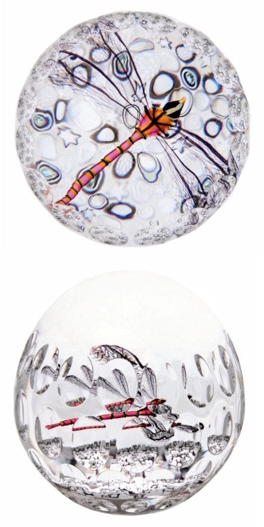 Farfalla Paperweight Saint Louis Demoiselle SL 150400
