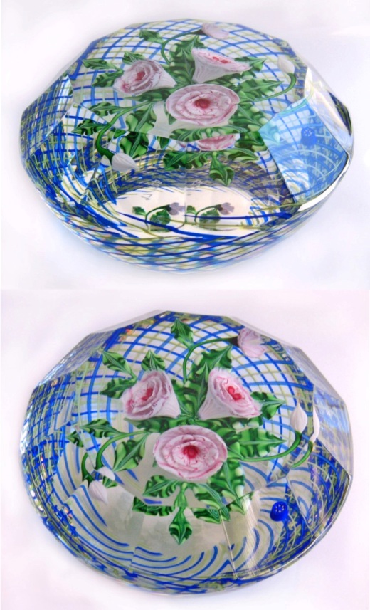 Farfalla Paperweight Saint Louis Du Barry SL 50200