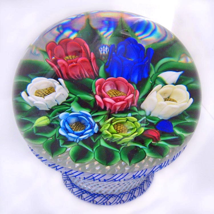 Farfalla Paperweight Saint Louis Eclosion SL 401