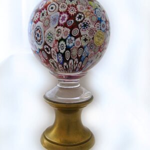 Farfalla Paperweight Saint Louis Gelaenderknauf Millefiori Compact SL 023