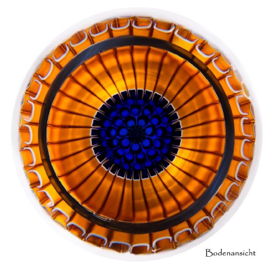 Farfalla Paperweight Saint Louis Honeycomb Nid d abeille SL 2103