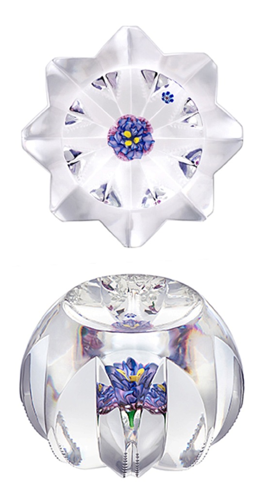 Farfalla Paperweight Saint Louis Ipomea SL 1903