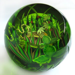 Farfalla Paperweight Saint Louis LÉO LE TIGRE SL 100100