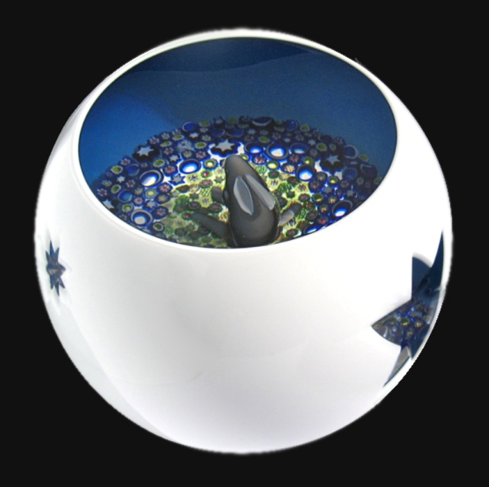 Farfalla Paperweight Saint Louis Le Lapin SL 110100
