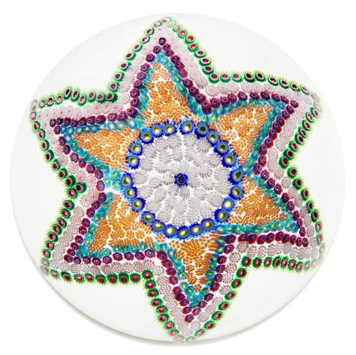 Farfalla Paperweight Saint Louis Mandala SL 140200