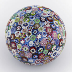 Farfalla Paperweight Saint Louis Millefiori Compact SL 875 2