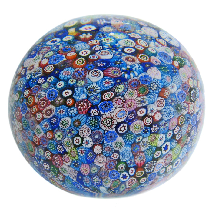 Farfalla Paperweight Saint Louis Millefiori Compact SL 875 3