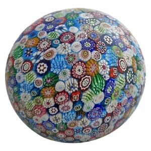 Farfalla Paperweight Saint Louis Millefiori Compact SL 875 5
