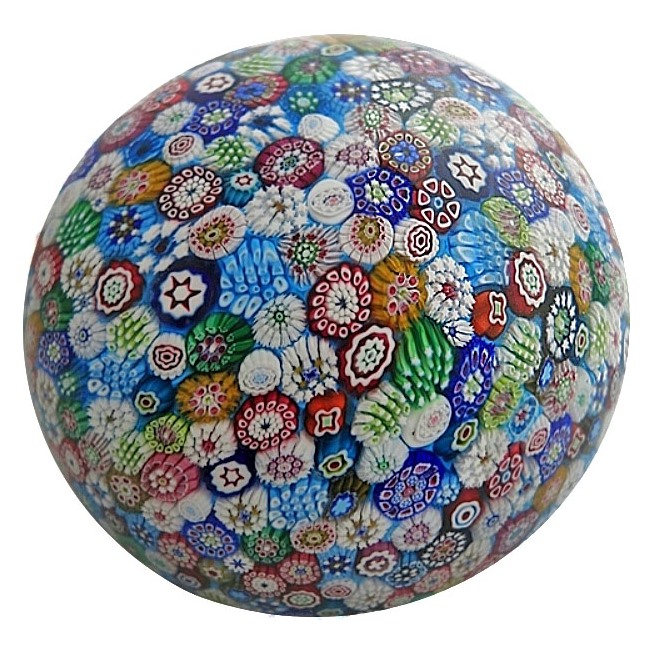 Farfalla Paperweight Saint Louis Millefiori Compact SL 875 5