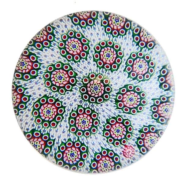 Farfalla Paperweight Saint Louis Millefiori POET SL 600