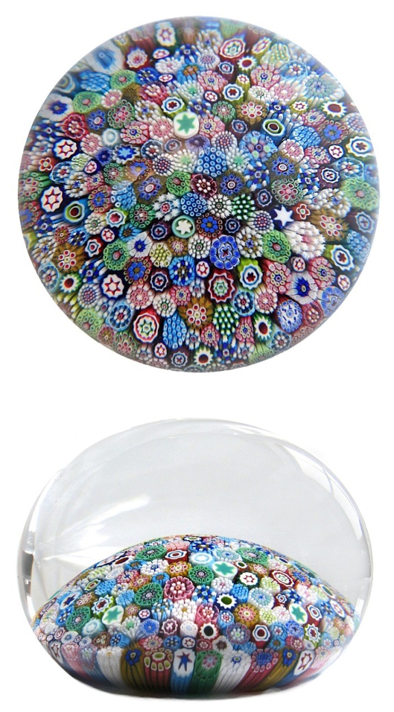 Farfalla Paperweight Saint Louis Millefiori Persia SL 251 2
