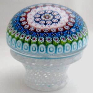 Farfalla Paperweight Saint Louis Millefiori Piedouche SL 91