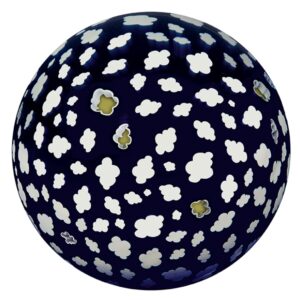 Farfalla Paperweight Saint Louis Nuages Clouds SL 1804