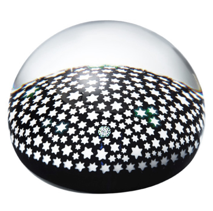 Farfalla Paperweight Saint Louis Nuit étoilée Starry Night SL 170200