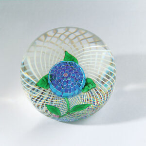 Farfalla Paperweight Saint Louis Pompondahlie SL 027