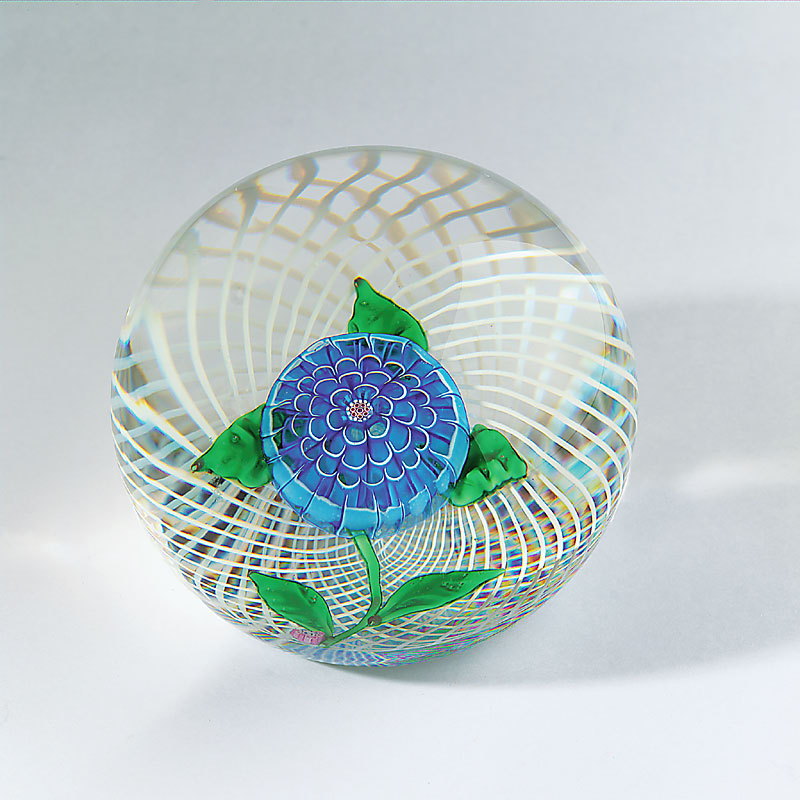 Farfalla Paperweight Saint Louis Pompondahlie SL 027