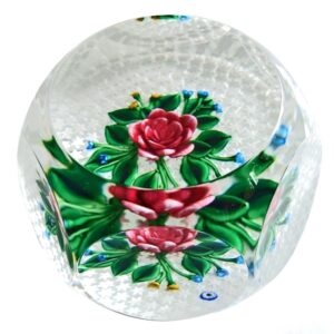 Farfalla Paperweight Saint Louis Printania SL 706 3