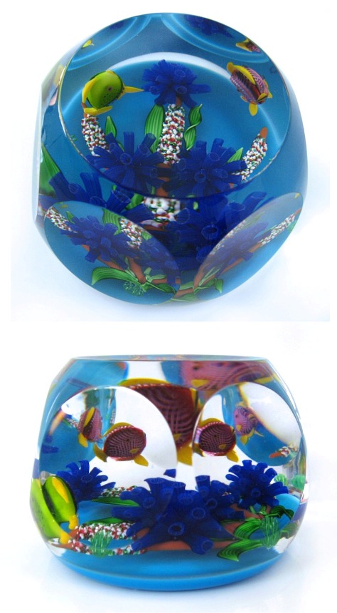 Farfalla Paperweight Saint Louis Rivages SL 805