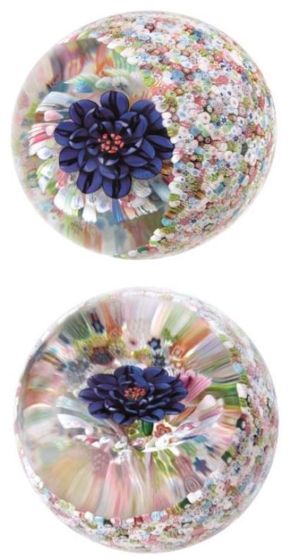 Farfalla Paperweight Saint Louis Romantic SL 22300