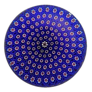 Farfalla Paperweight Saint Louis Ronja blau SL 707 2